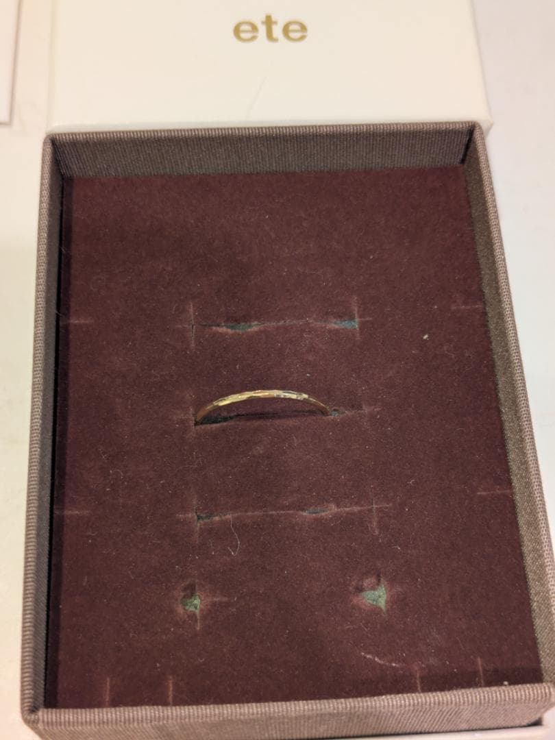 の*ん様 ete K10 クレール カットリング 0.6g 710931 17号