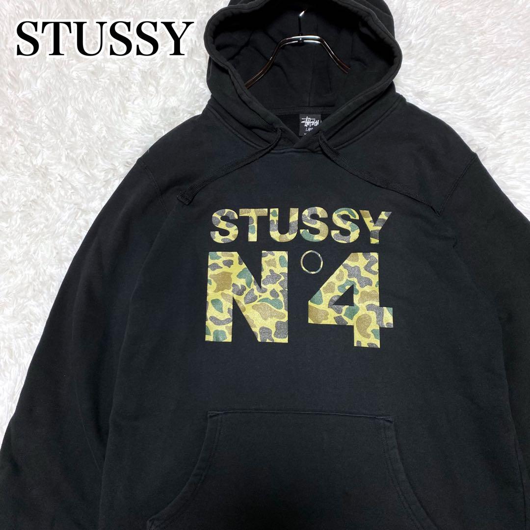 90s-00s】STUSSYプルオーバー パーカー カモフラ n4 Lサイズ - メルカリ