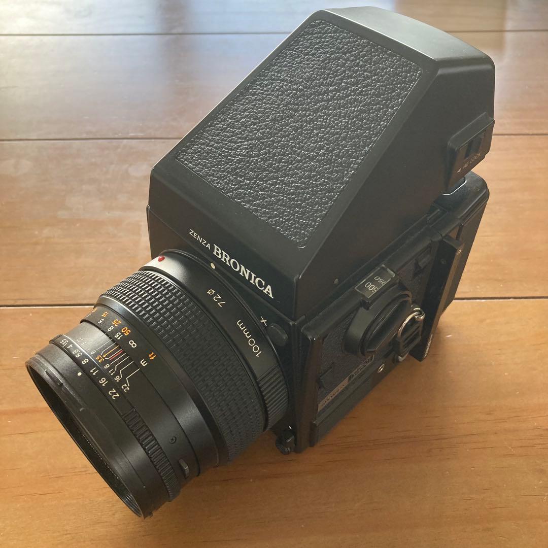 【ジャンク】ZENZA BRONICA GS-1 中判フィルムカメラ ブロニカ GS-1｜中判カメラとしては買取価格の上昇率は低め | イシイカメラ