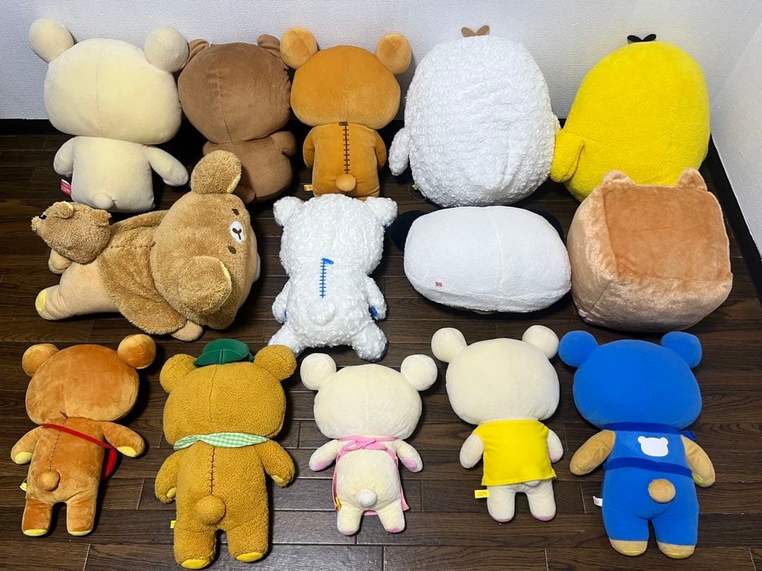 サンエックス　リラックマ　コリラッマ　　キイロトリ　ぬいぐるみ　14点まとめ売り