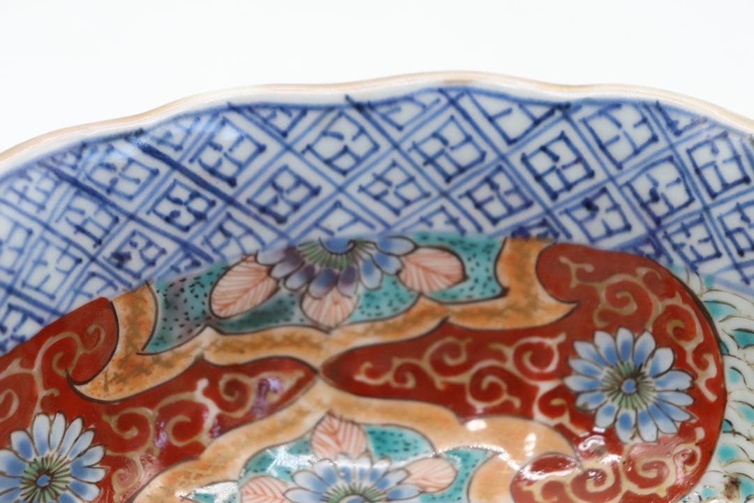 江戸 伊万里色絵花口鉢 送料込み1121 - メルカリ