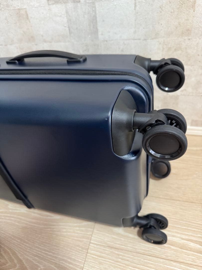 TRAVEL EARTH スーツケース Sサイズ 37L ネイビー 紺色