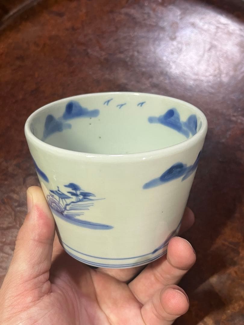 古伊万里 蕎麦猪口 無傷完品 鍋島 そば猪口 大振 柿右衛門 今右衛門 民