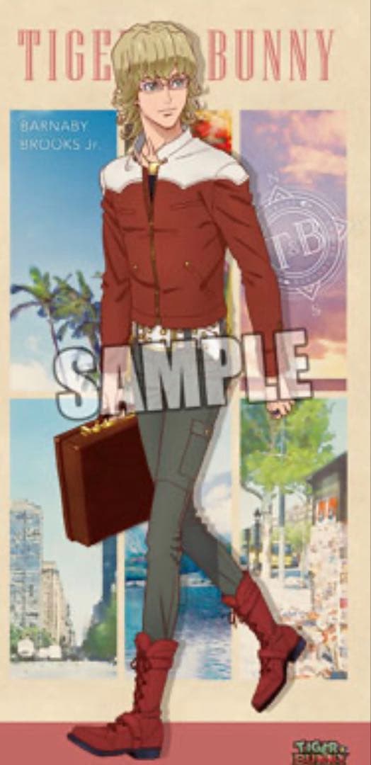 TIGER&BUNNY タイバニ　パルコ　等身大ポスター　虎徹　バーナビー