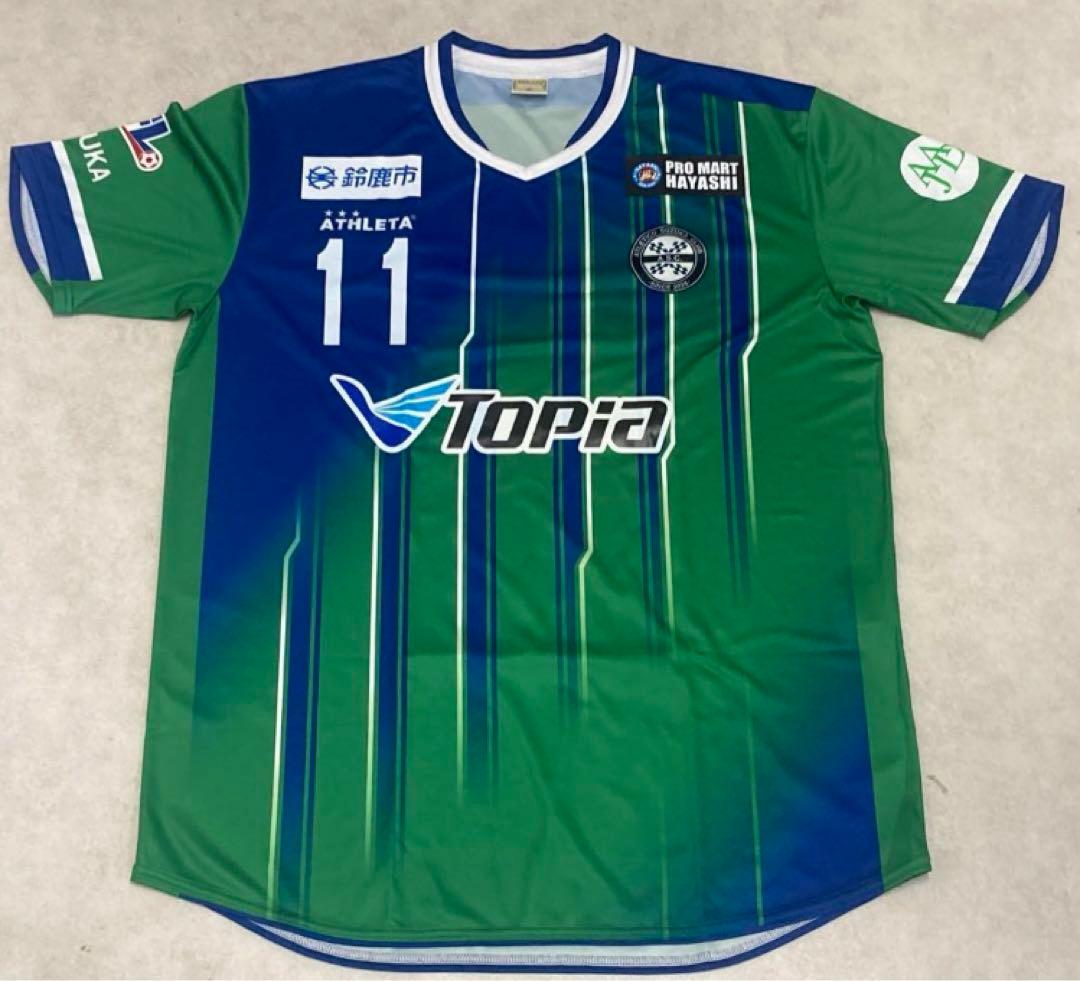 ラスト1点 Lサイズ 新品 アトレチコ鈴鹿 11 三浦知良 ユニ ユニホーム