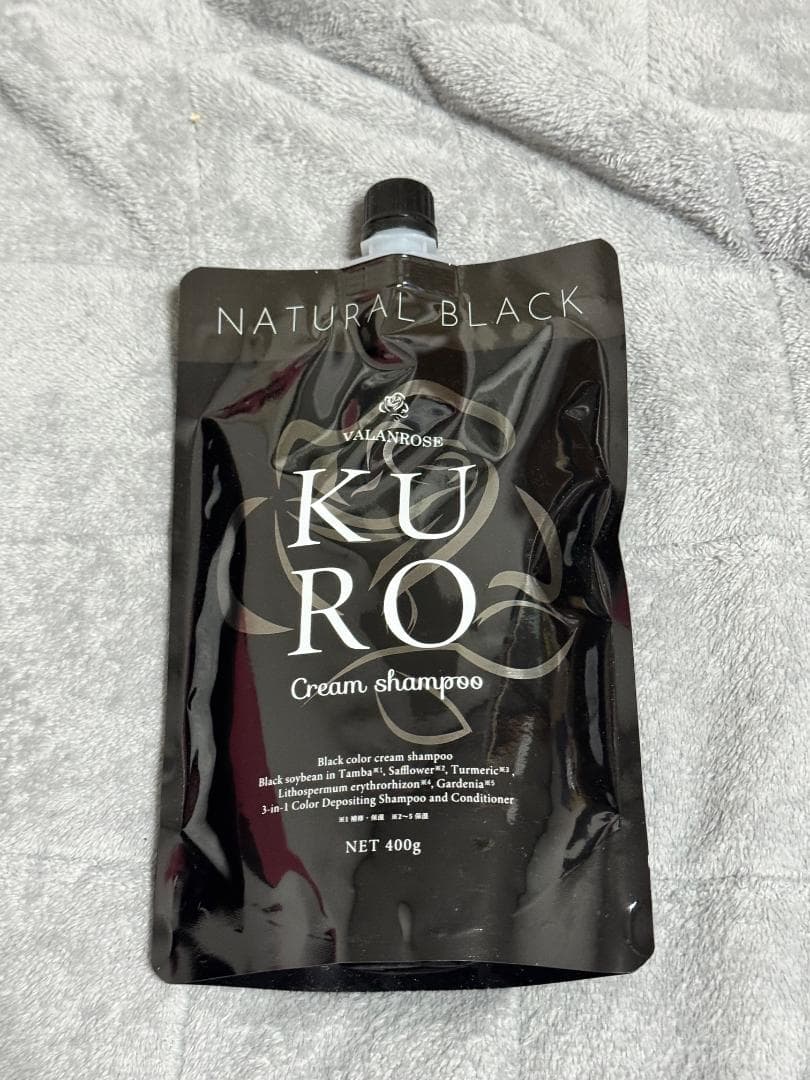 バランローズ VALANROSE KURO Cream Shampoo 400g - メルカリ