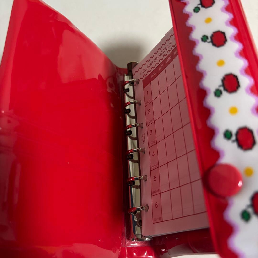 マイメロ 初期 手帳 1998年製 赤ずきん 平成レトロ システム手帳 メモ