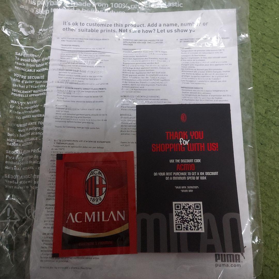 u*6様 ACミラン 23-24 3rd ユニフォーム レプリカ 長袖 レオン# - メルカリ