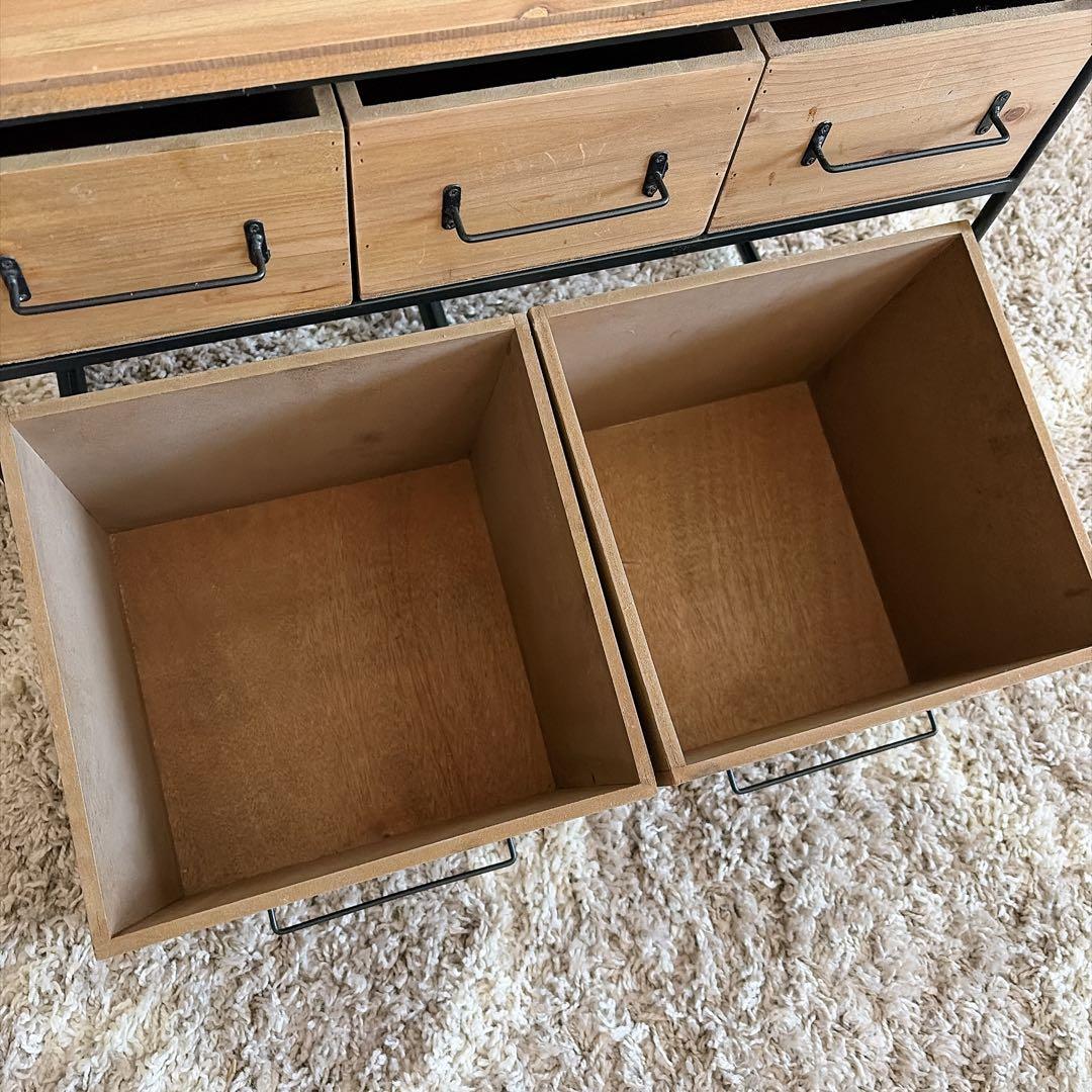 完売品 salut! アイアンウッド5ドロワー マルチラック - メルカリ