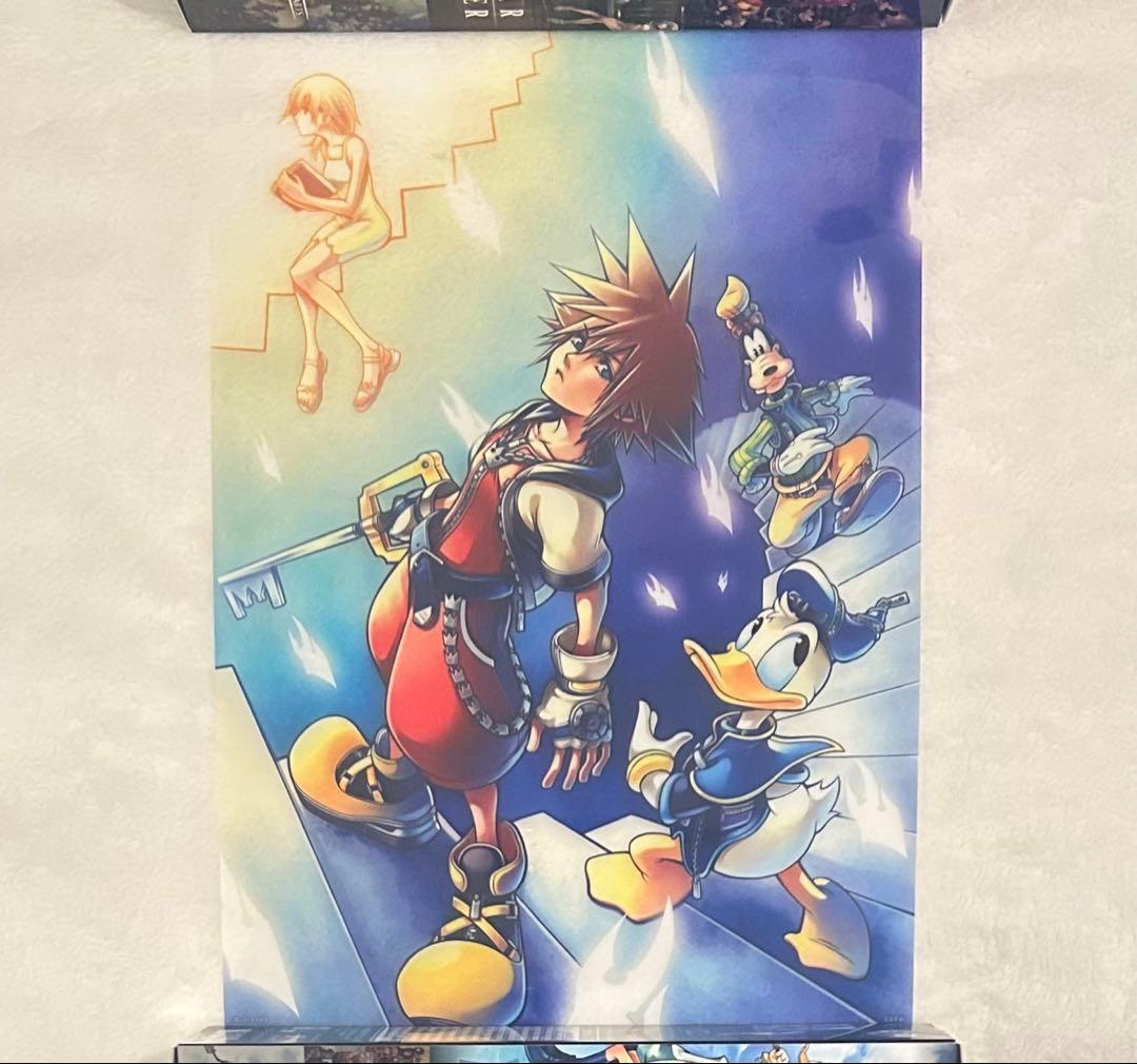 匿名配送】キングダムハーツ クリアポスター - メルカリ