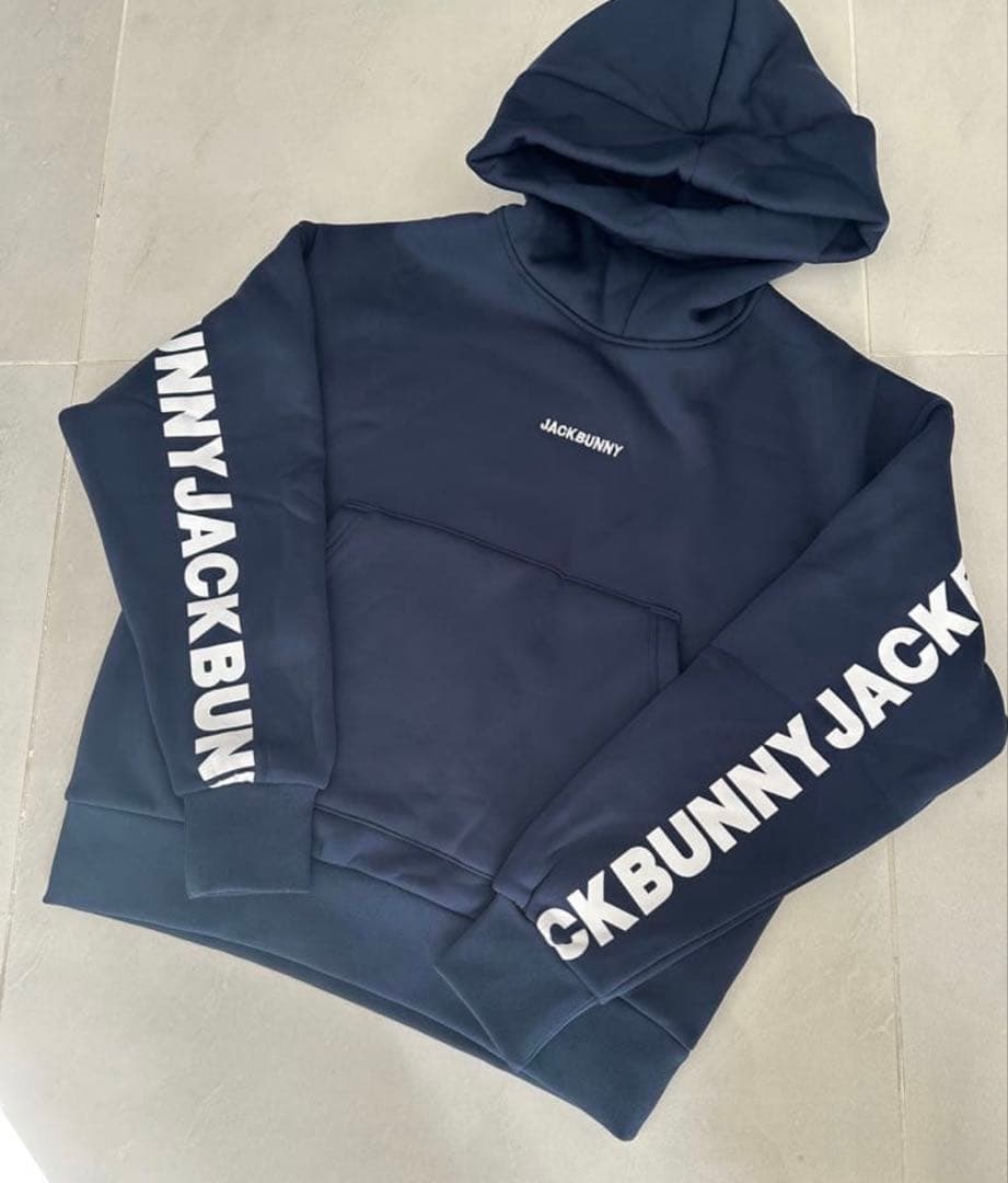 未使用品 ジャックバニー 裏起毛パーカー - メルカリ