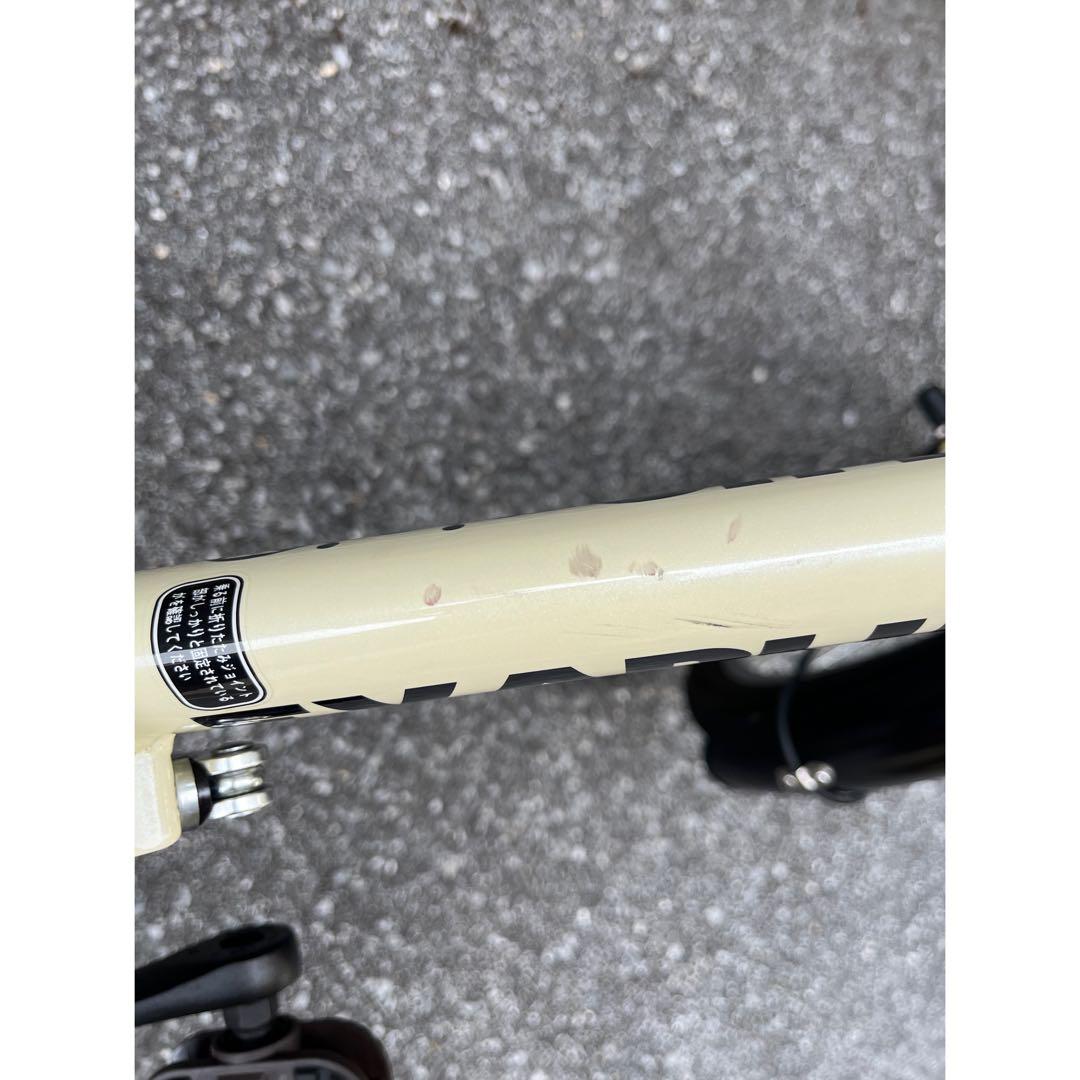 引取希望】EVA PLUS mini2 ベージュ 電動アシスト 折りたたみ式 - メルカリ