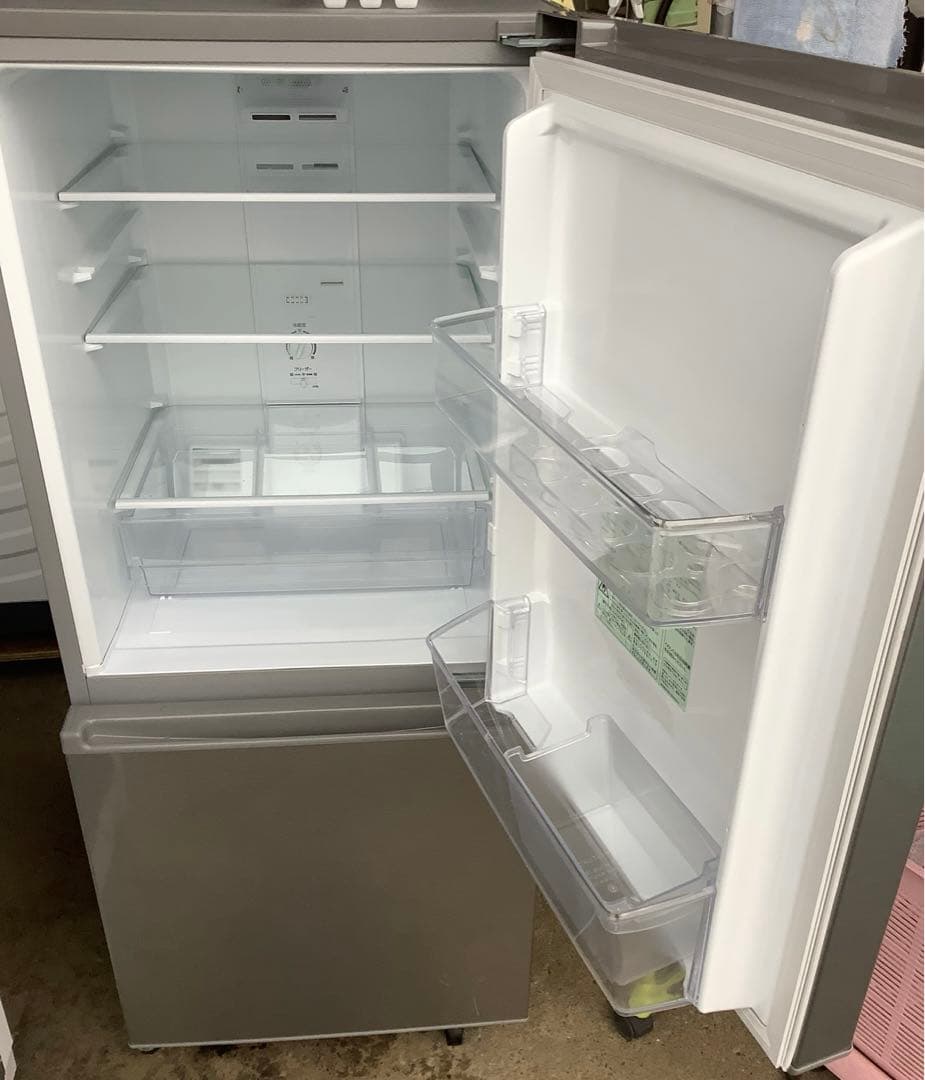 2021年製 アクア 2ドア冷凍冷蔵庫 AQR-17E8(S) 168L - メルカリ