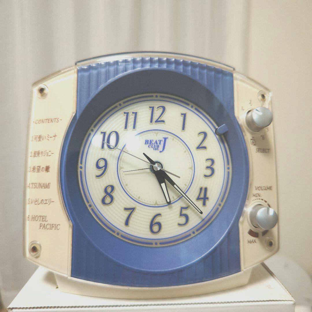 サザンオールスターズ サザン6曲アラーム付きSEIKO目覚まし時計