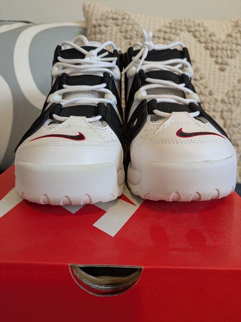 ナイキ エアモアアップテンポ スコッティピッペン ゼブラ 27.5cm