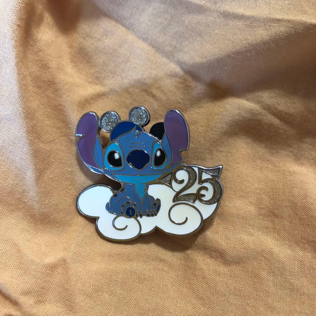 スティッチ ピンバッジ 東京ディズニーリゾート 25周年 - メルカリ