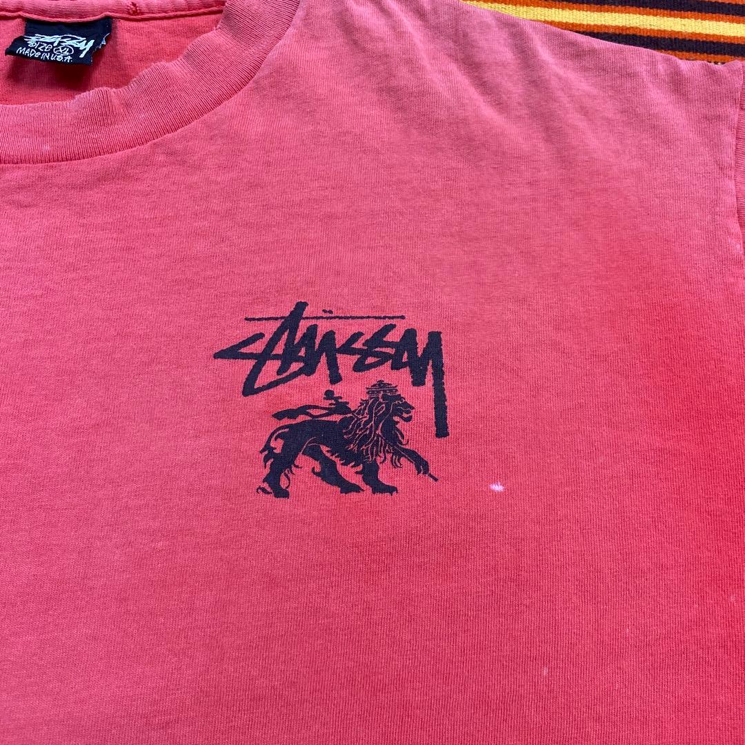STUSSY 80s 黒タグ 初期 USA ラスタクラウン old ステューシー - メルカリ