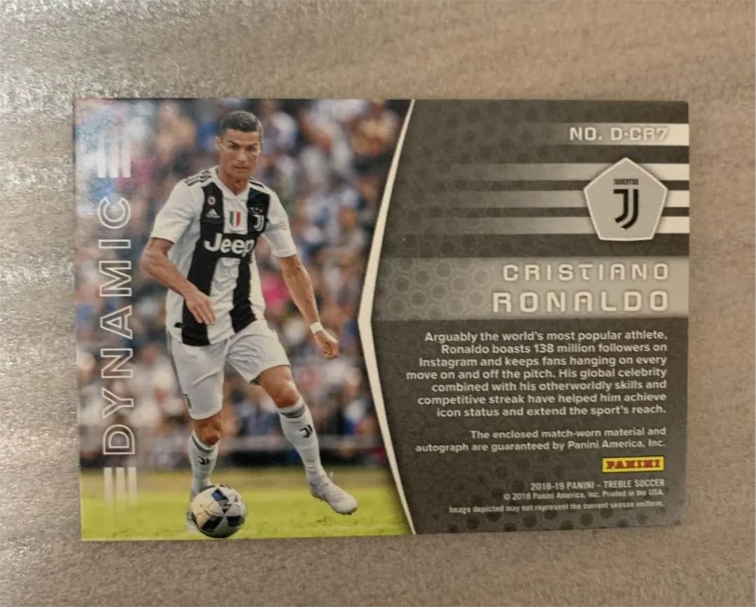 ヤマさん様専用 ロナウド panini サイン+ジャージカード 世界限定10枚