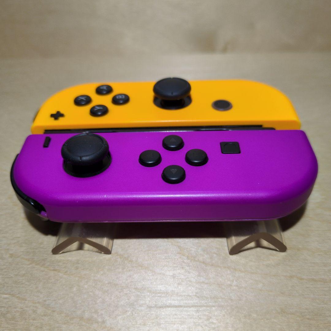 Nintendo Switch ジョイコン 高耐久スティック交換済み 紫 橙 - メルカリ