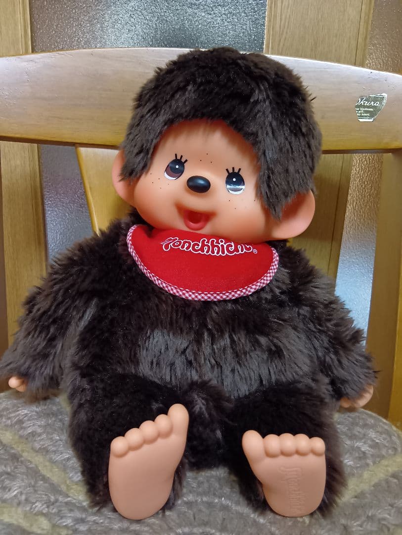 モンチッチ ぬいぐるみ Lサイズ　とても 可愛い男の子(⁠◍⁠•⁠ᴗ⁠•⁠◍⁠) モンチッチ ぬいぐるみ Lサイズ とても 可愛い男の子(⁠◍⁠•⁠ᴗ⁠•⁠