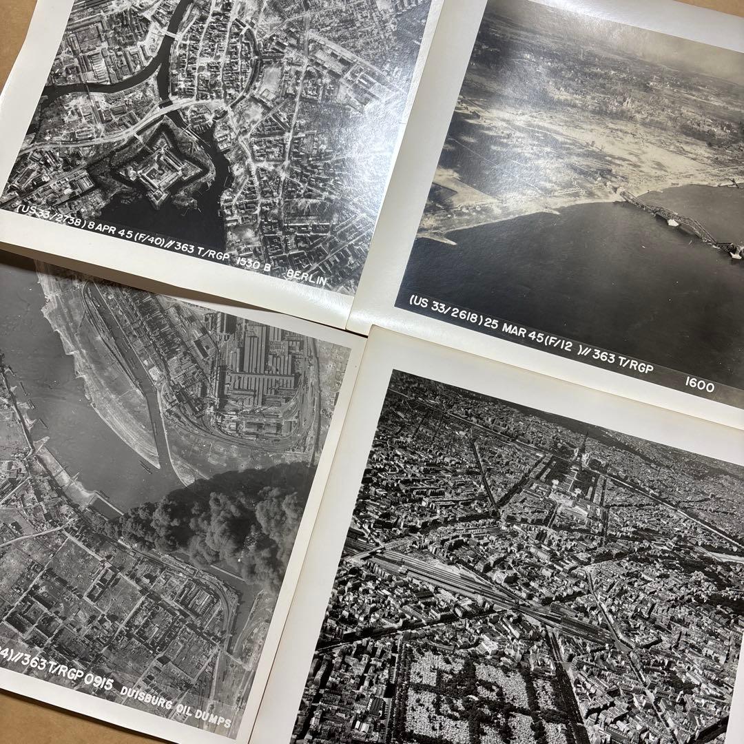 戦争•写真】終戦前後の航空写真16枚 ドイツ フランス 米軍 - メルカリ