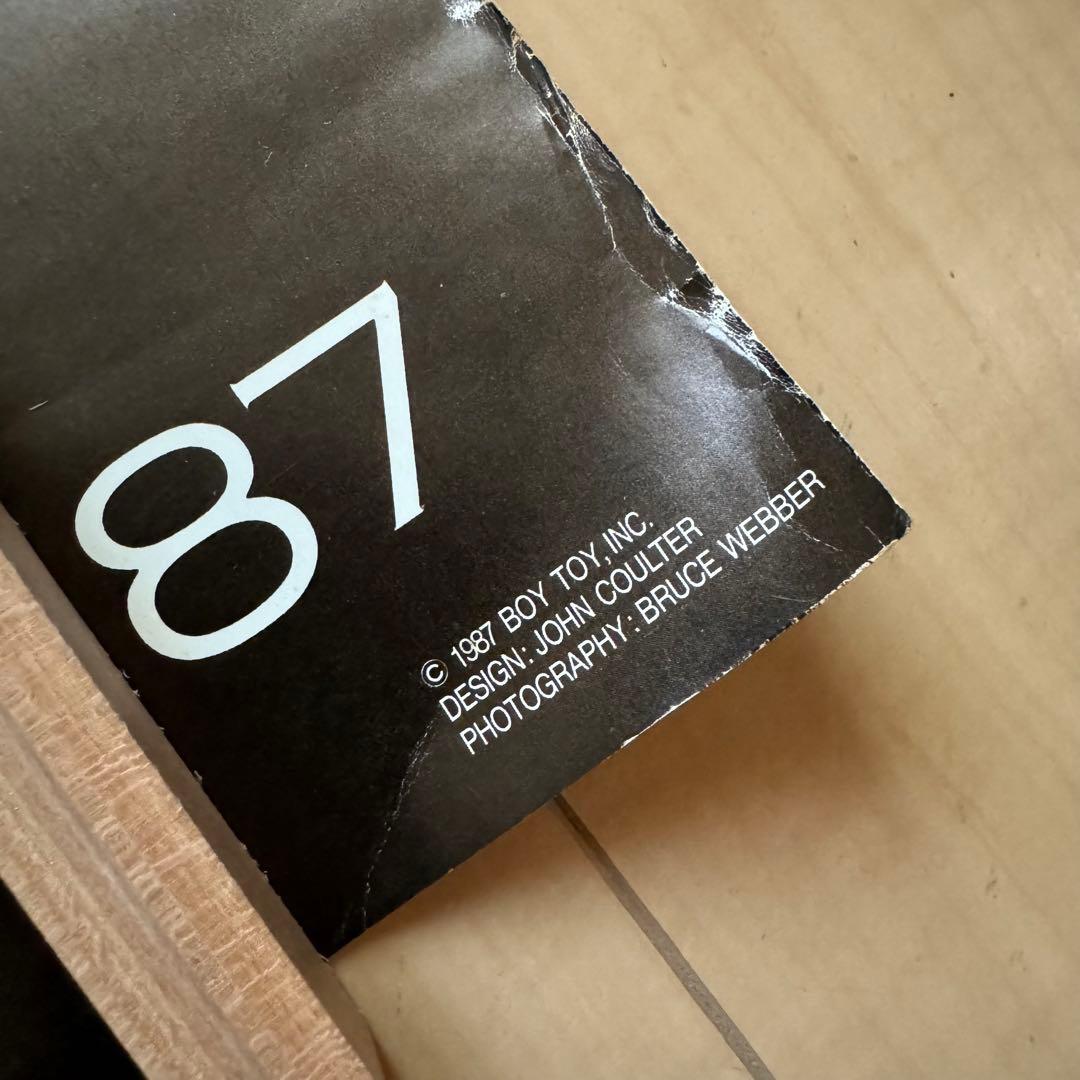 80s MADONNA ワールドツアー ポスター Bruce Weber 撮影