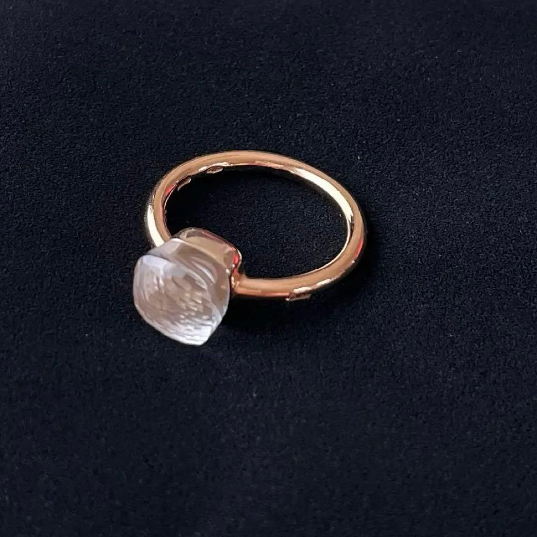 ポメラート ヌードリング ホワイトトパーズ プチ リング - メルカリ