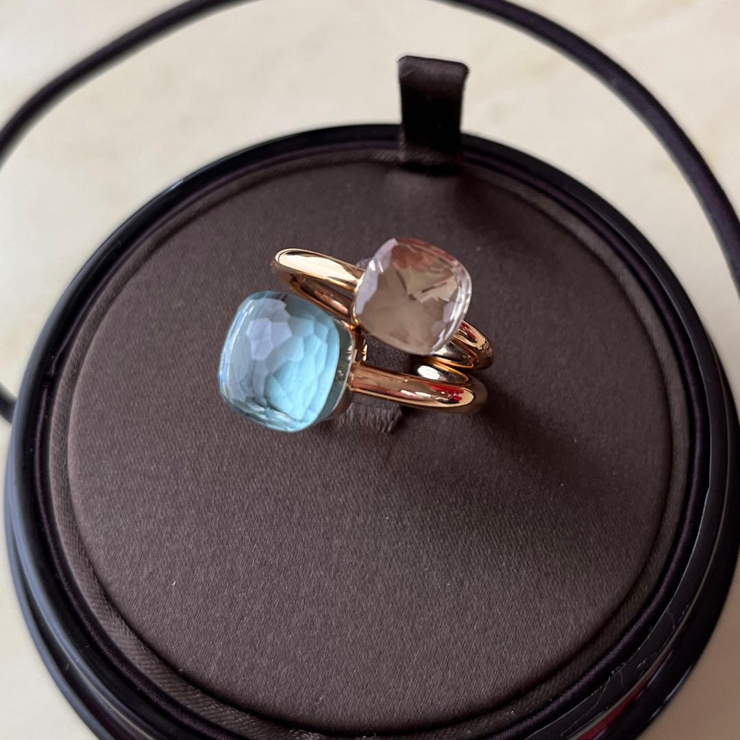 ポメラート ヌードリング ホワイトトパーズ プチ リング - メルカリ