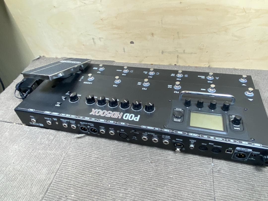 609 LINE6 HD500X アンプシミュレーター