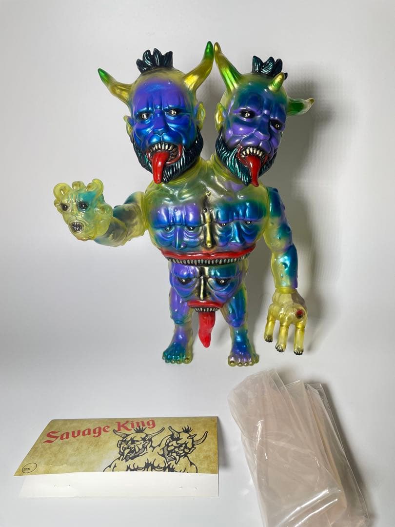 その他 izumonster Savage King sofubi TOY ART GALLERYでizumonster氏デザイン「SAVAGE KING」最新作「Zombie