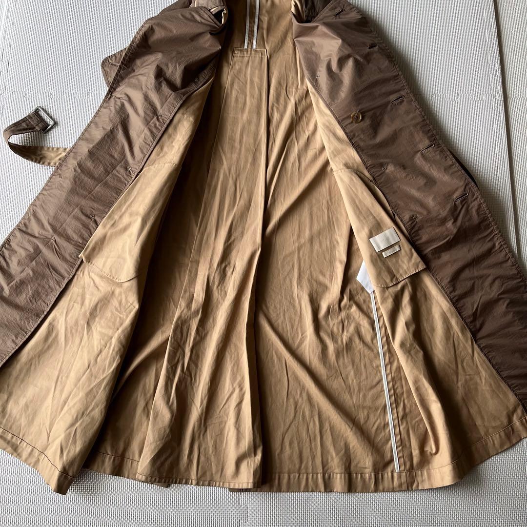 美品 YOKE NYLON COVERED TRENCH COAT ベージュ 2 - メルカリ