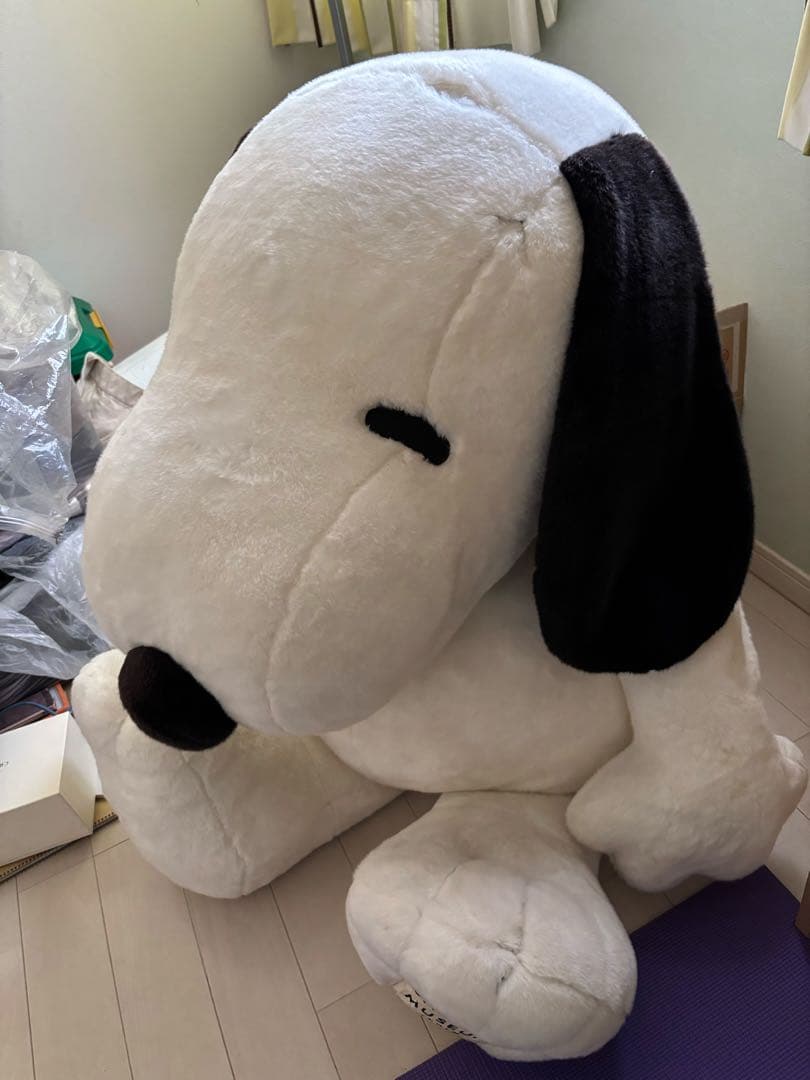 六本木　スヌーピーミュージアム　特大　ぬいぐるみ