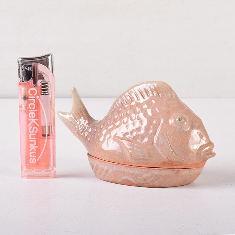 茶道具 鯛 香合 在銘 共箱 V 7480 - メルカリ