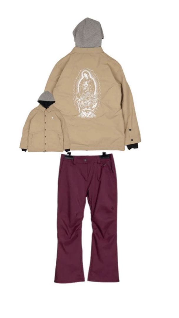 AA HARDWEAR スノーボードウェア 上下セット レディース Mの通販はau