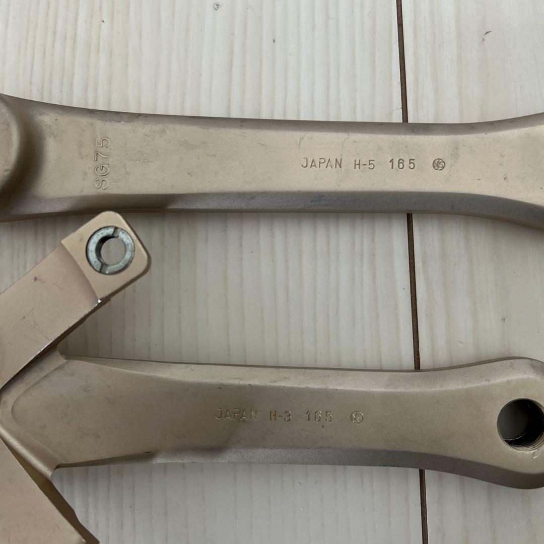 NJS 競輪 クランク スギノクランクグランドマイティー165 - メルカリ