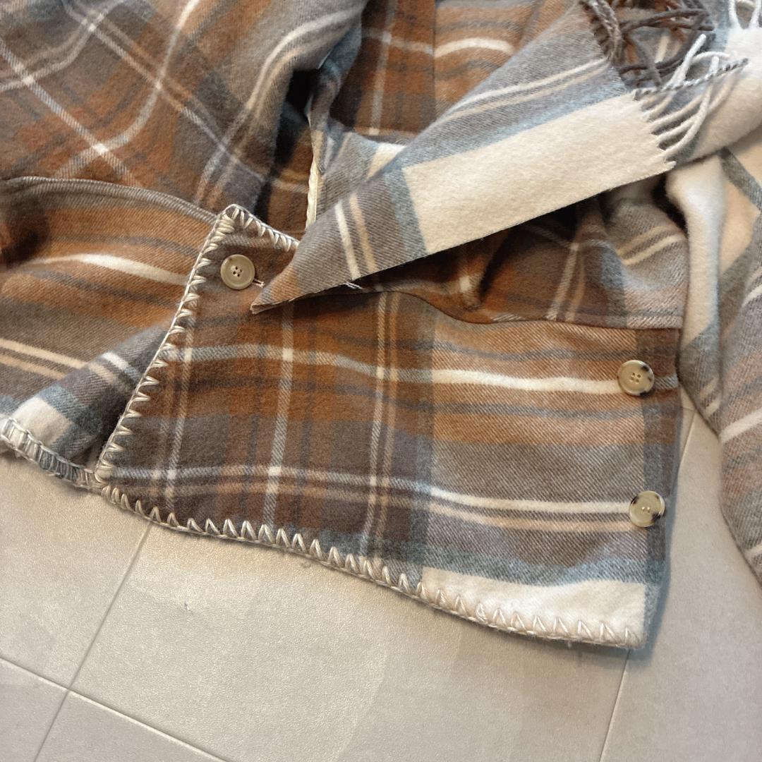 アレキサンダーマックイーン♡ウール チェック ジャケット イタリア製