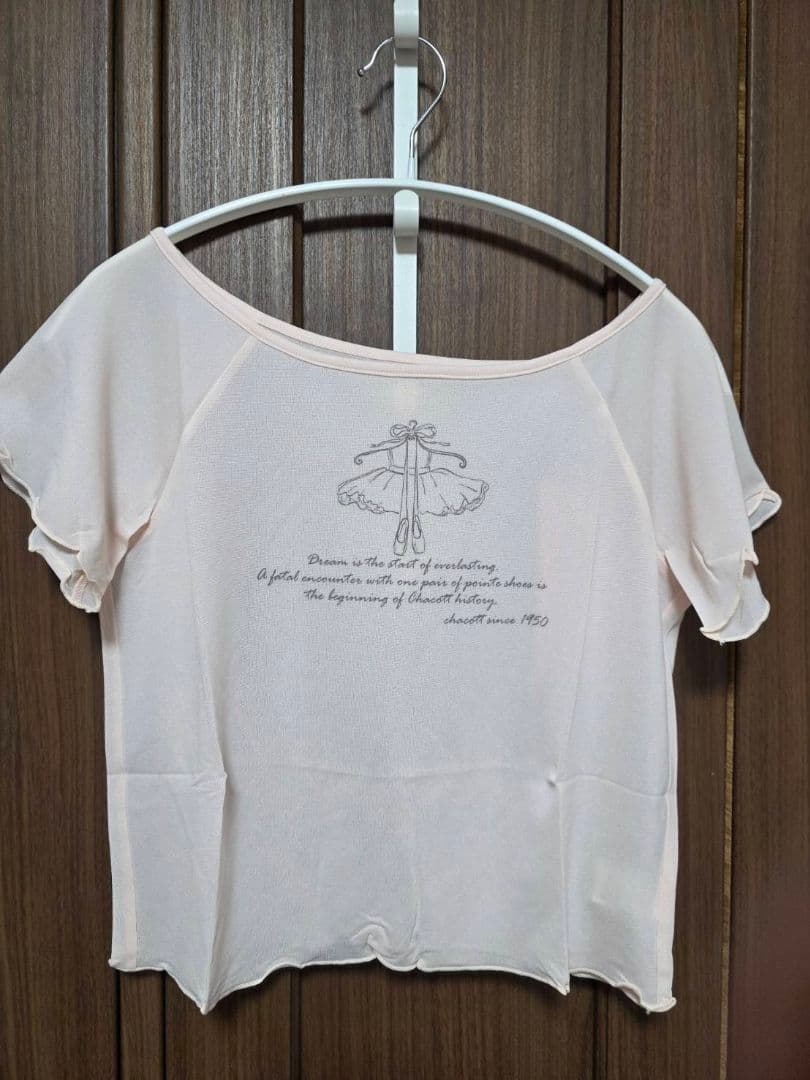 人気】チャコット Tシャツ ピンク バレエ ヨガ