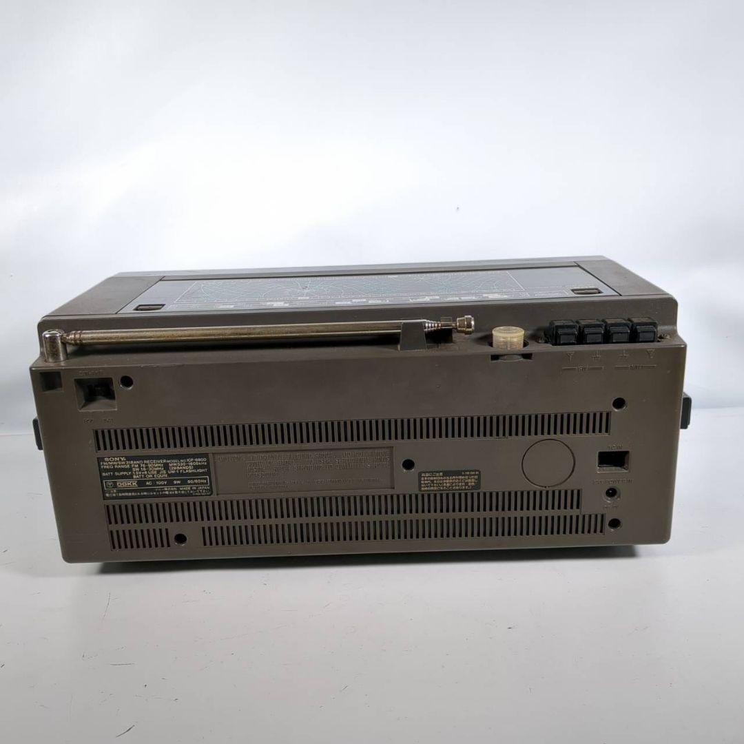 動作確認済み 美品 Sony ICF-6800 31バンドマルチバンドレシーバー