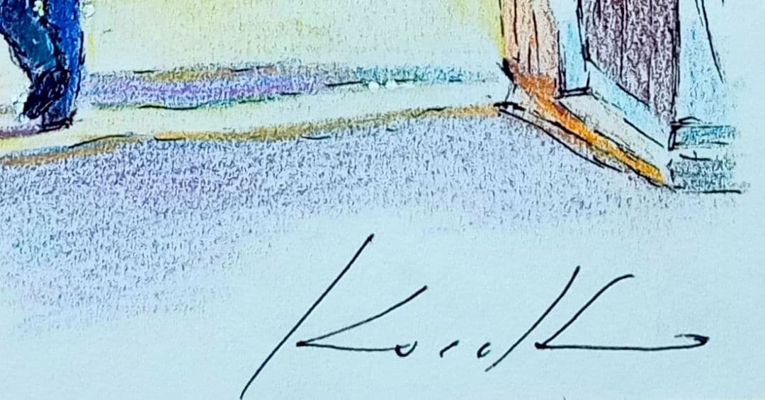 世界でただ一枚の原画！！☆東京芸大卒☆有名百貨店個展多数☆日下部