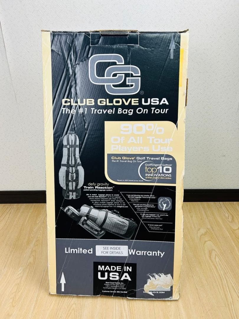 Club Glove USA Last Bag トラベルカバー　キャディバッグ Club Glove Last Bag Collegiate Golf Travel Bag – Planet Golf Miami