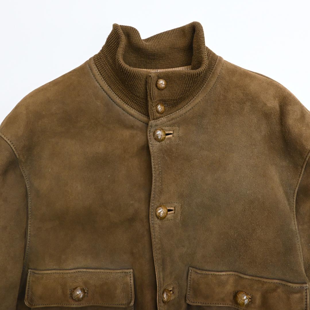 RUFFO ルッフォ ムートン ブルゾン ジャケット カーキ 48536