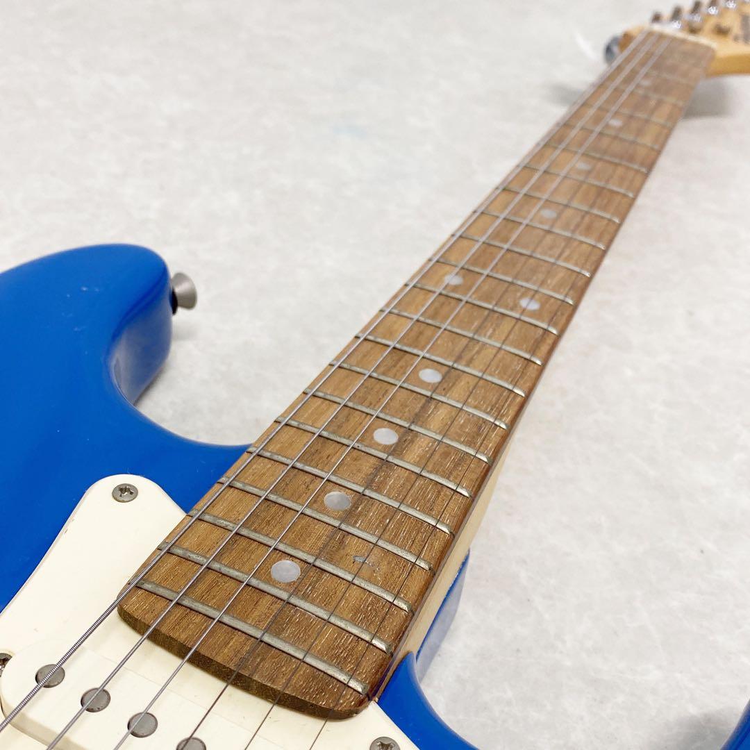 Photogenie エレキギター ストラトキャスター フォトジェニック 青