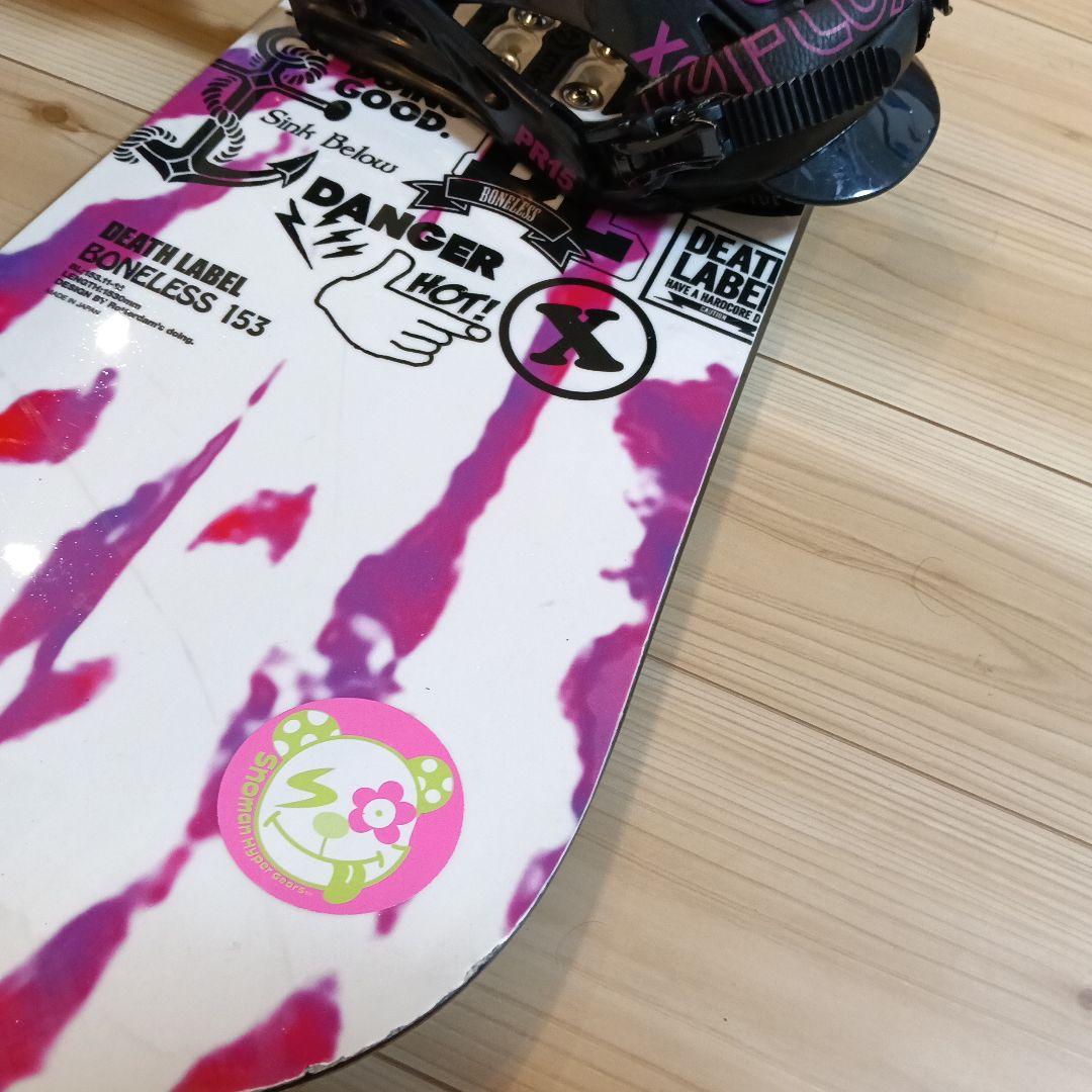 希少 デスレーベル スノーボード ケース付き - メルカリ