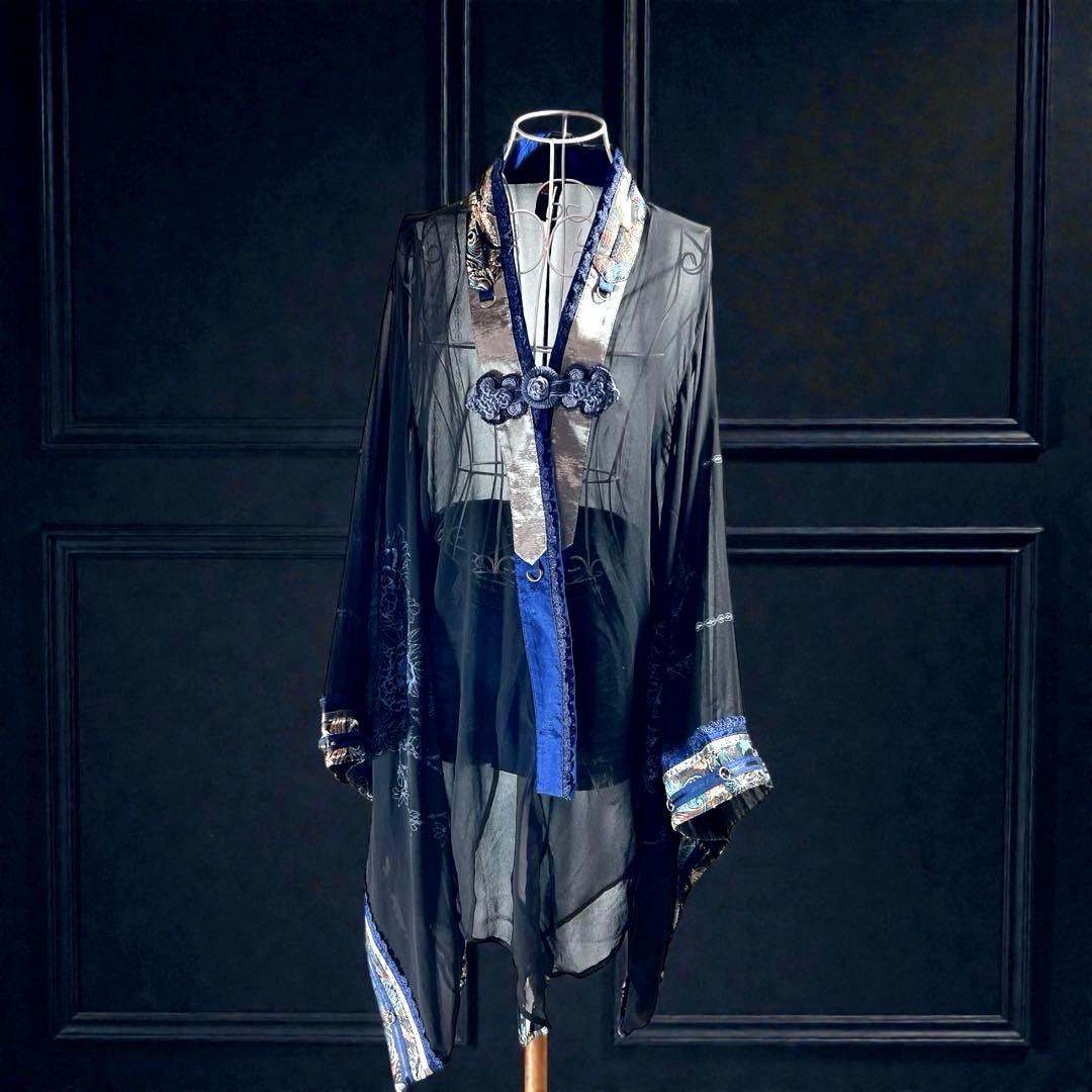 ozzoneste オッズオネスト 羽織 着物袖 シースルー チャイナ - メルカリ
