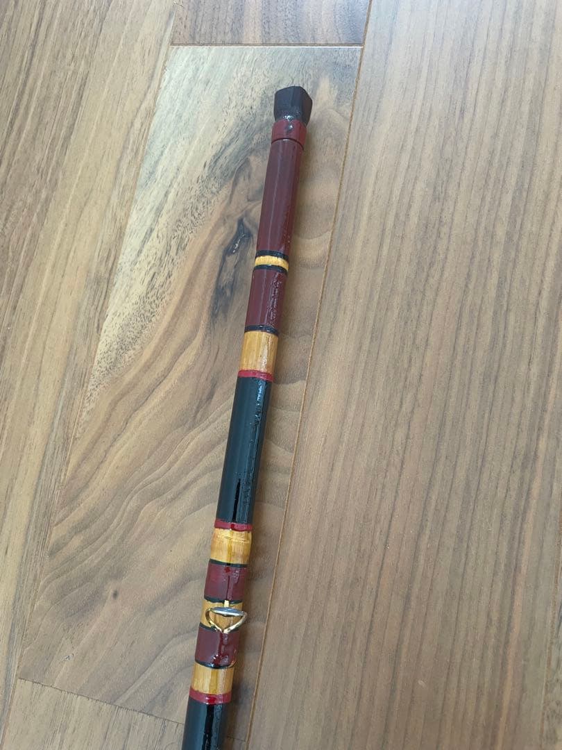 釣竿 高級和竿 天然竹 漆 ヘチ 竹製 和竿 チヌ竿 ヘラ竿 214cm - メルカリ