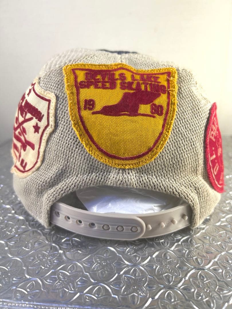 デニム&ダンガリー ワッペン パッチ デニムメッシュキャップ サイズ56