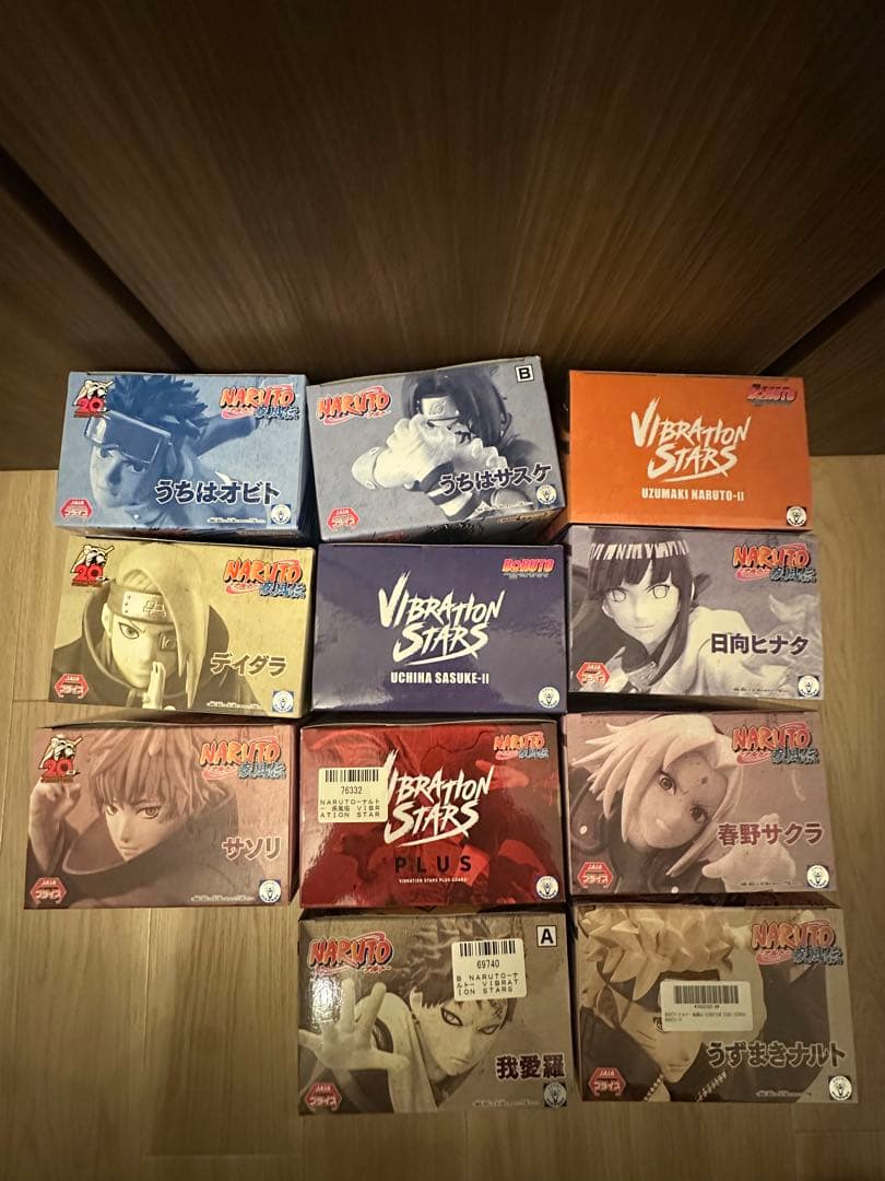 ナルト　フィギュアセット