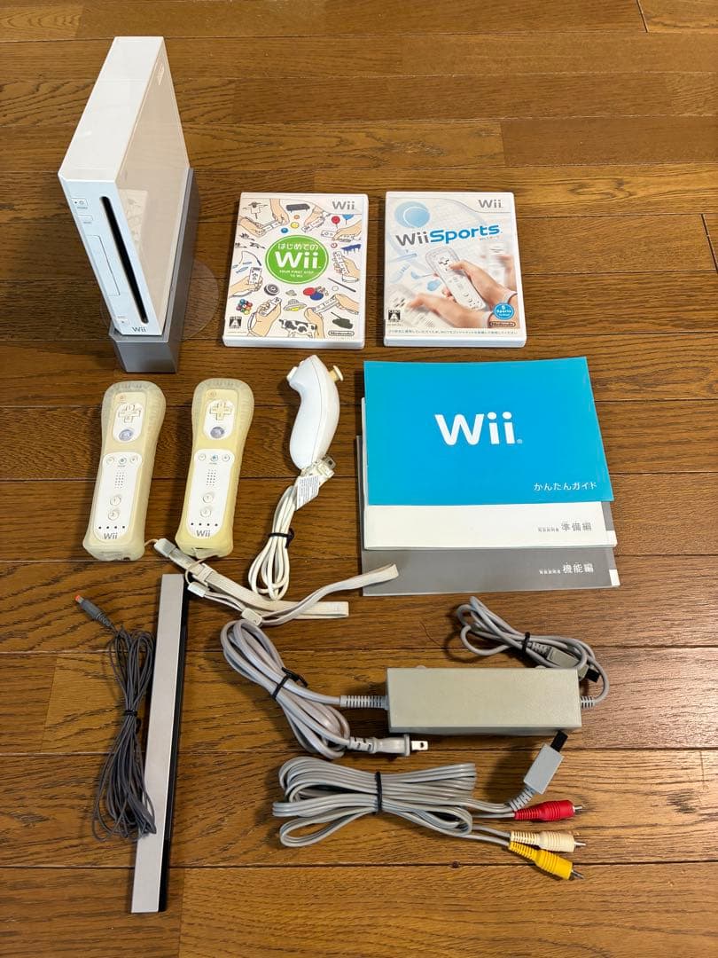 Wii本体 セット Wii Sports 付属品あり - メルカリ