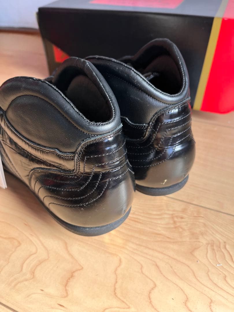 【未使用本革】久保田スラッガー 野球スパイク 26.5cm 金具 D-163