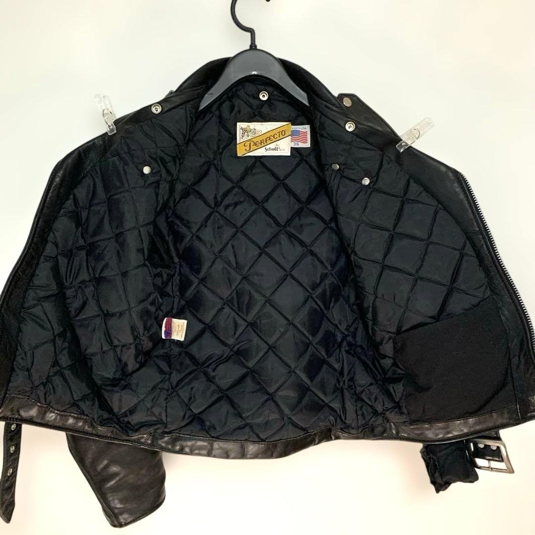 Schott Perfecto ダブルライダースジャケット36 USA製 - メルカリ